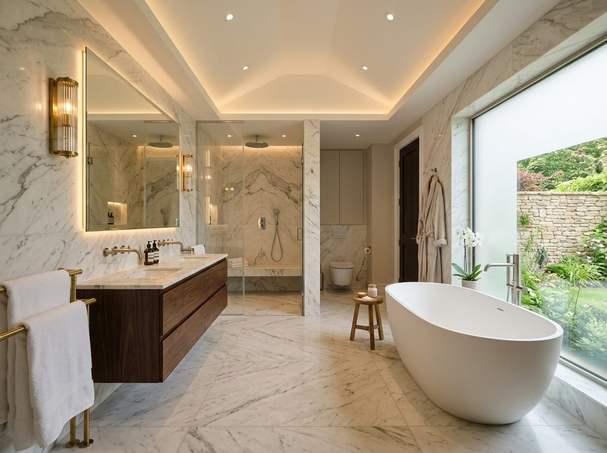 Custom Bathroom Renovation in Bridgeport